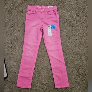 Sonoma skinny girls size 7 sky pink pants